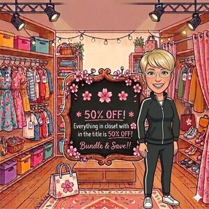 CLOSET SALE - 50% off All Listings With 🌸 in Title !